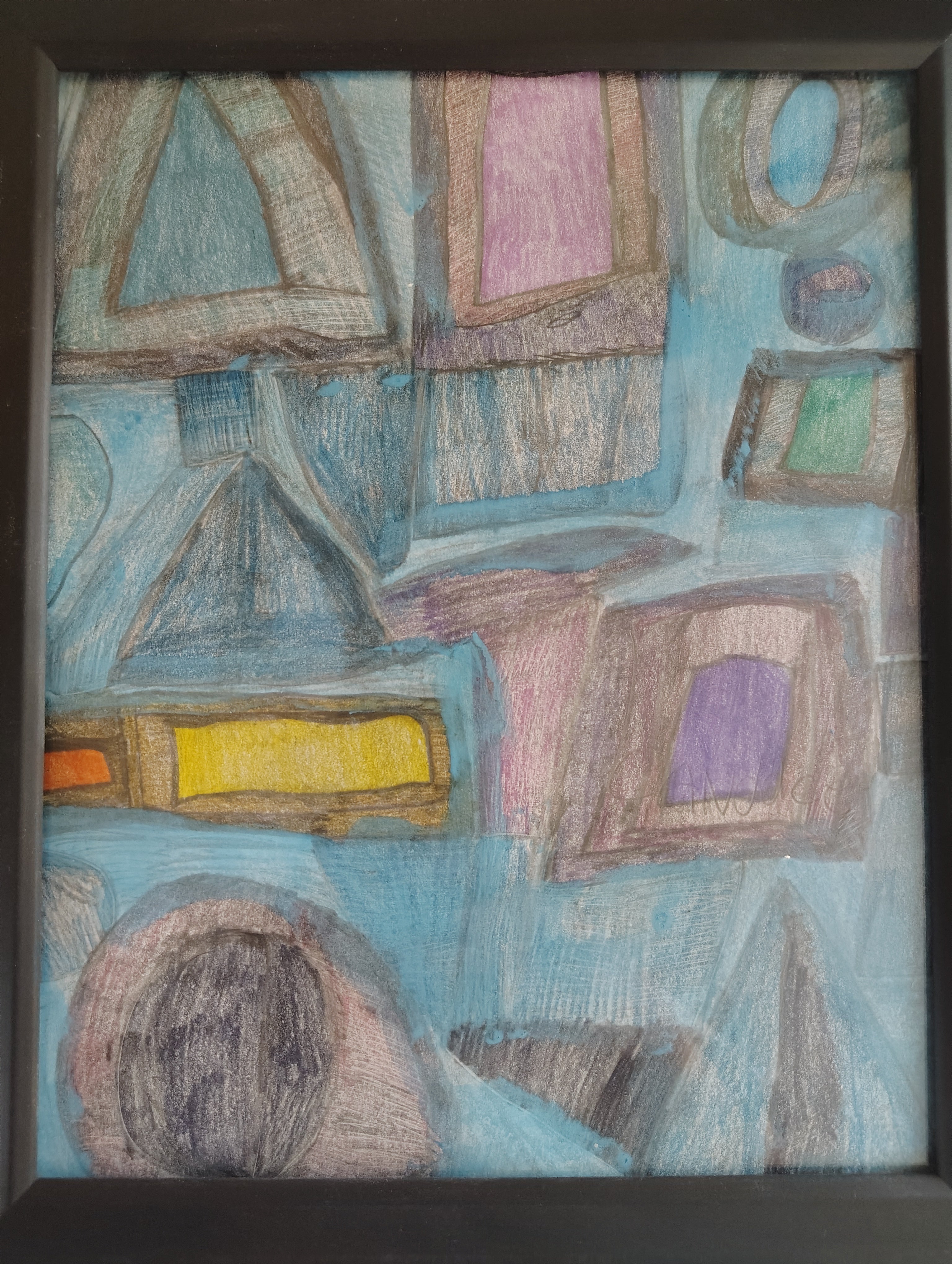 CN 8X10 Framed drawing