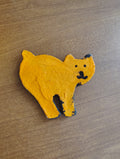 Scaredy cat Refrigerator Magnet