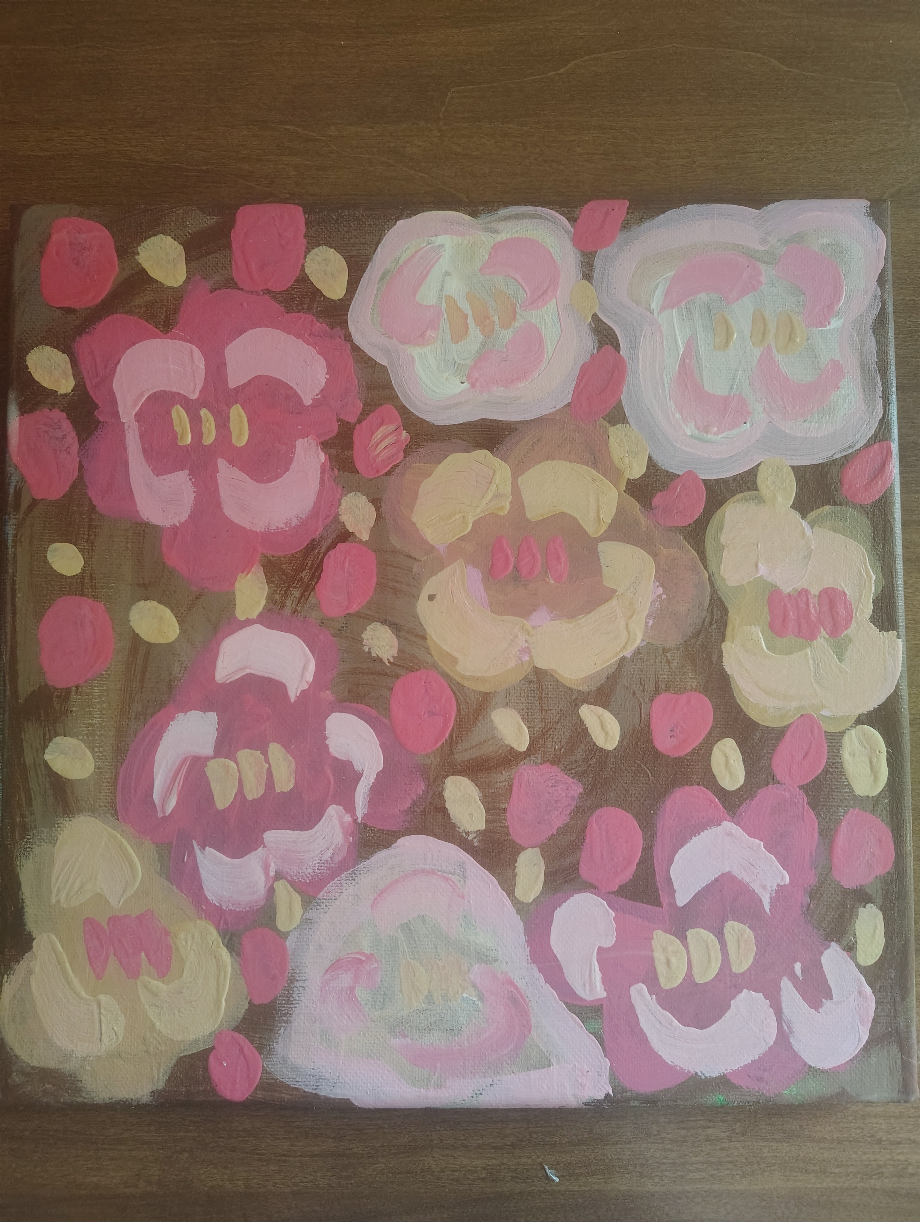 DR acrylic painting