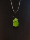 VW Wire wrapped crystal necklace