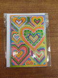 Diamond art greeting card