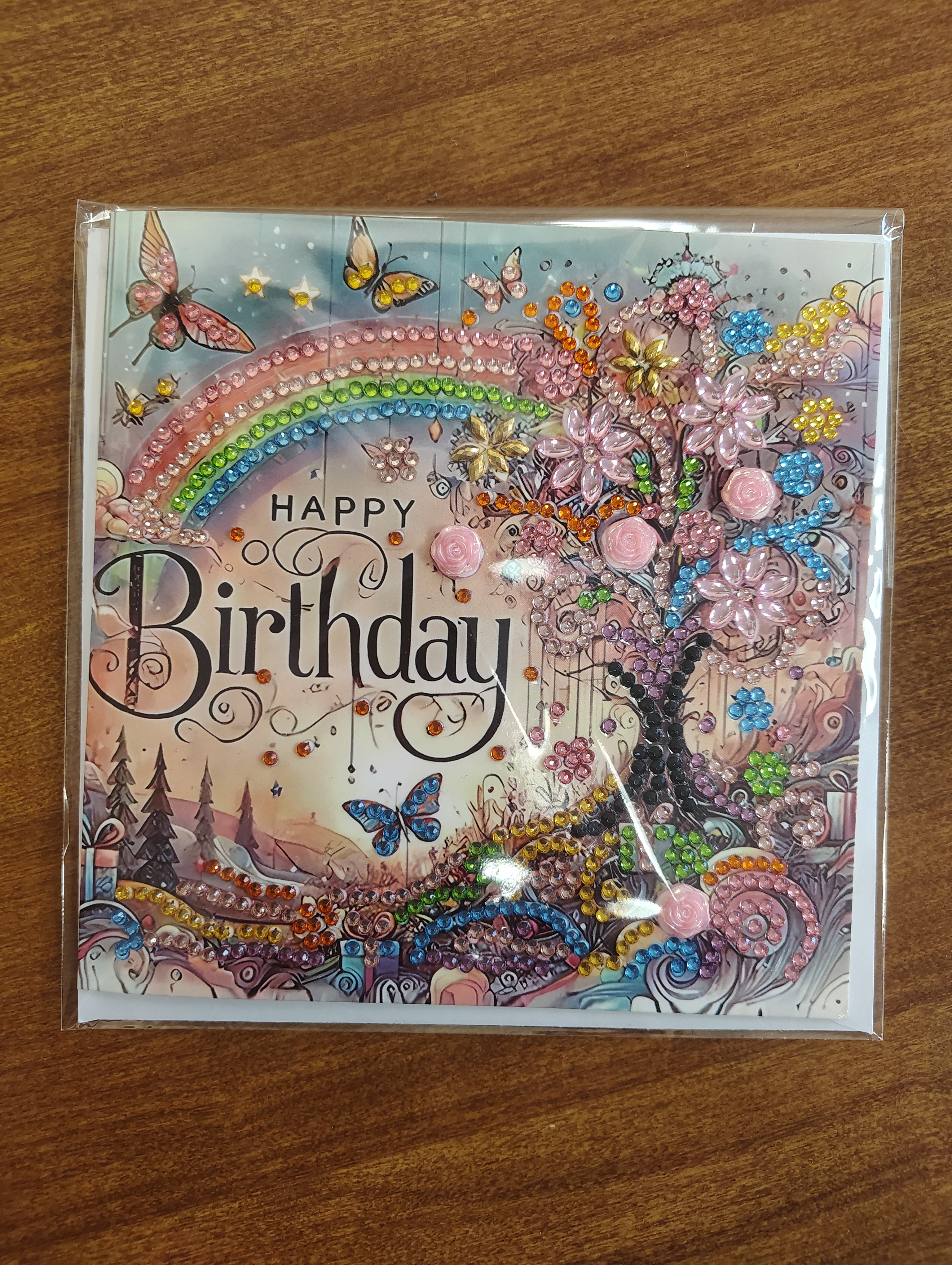 Diamond art Birthday cards