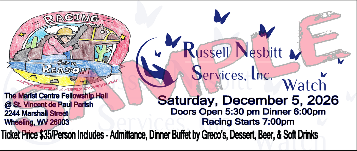 Racing for a Reason Ticket