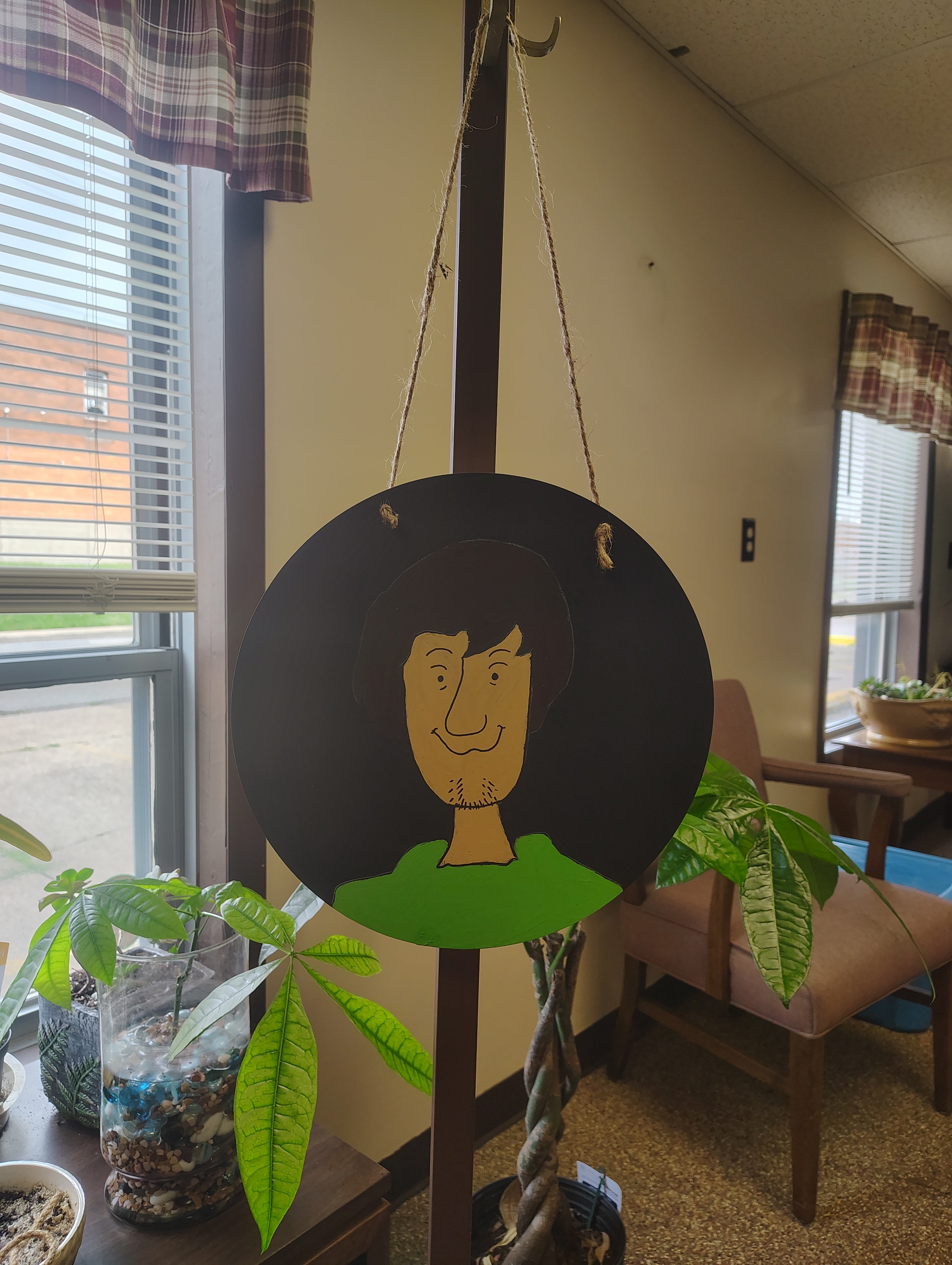 IM wooden sign painting
