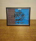 NB Framed collage painting