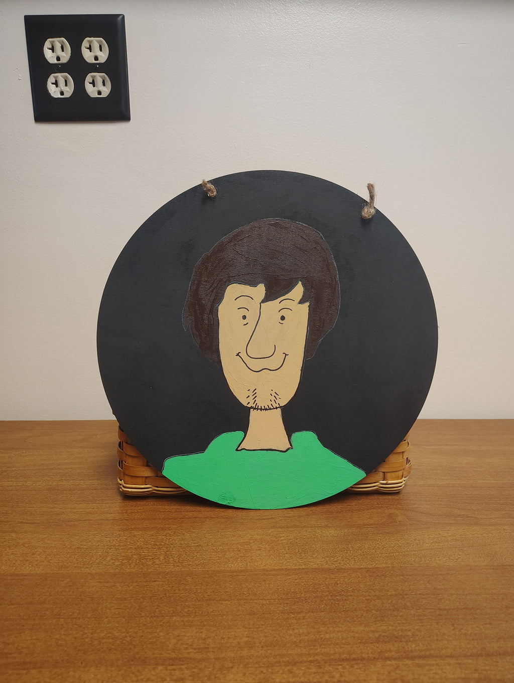 IM wooden sign painting