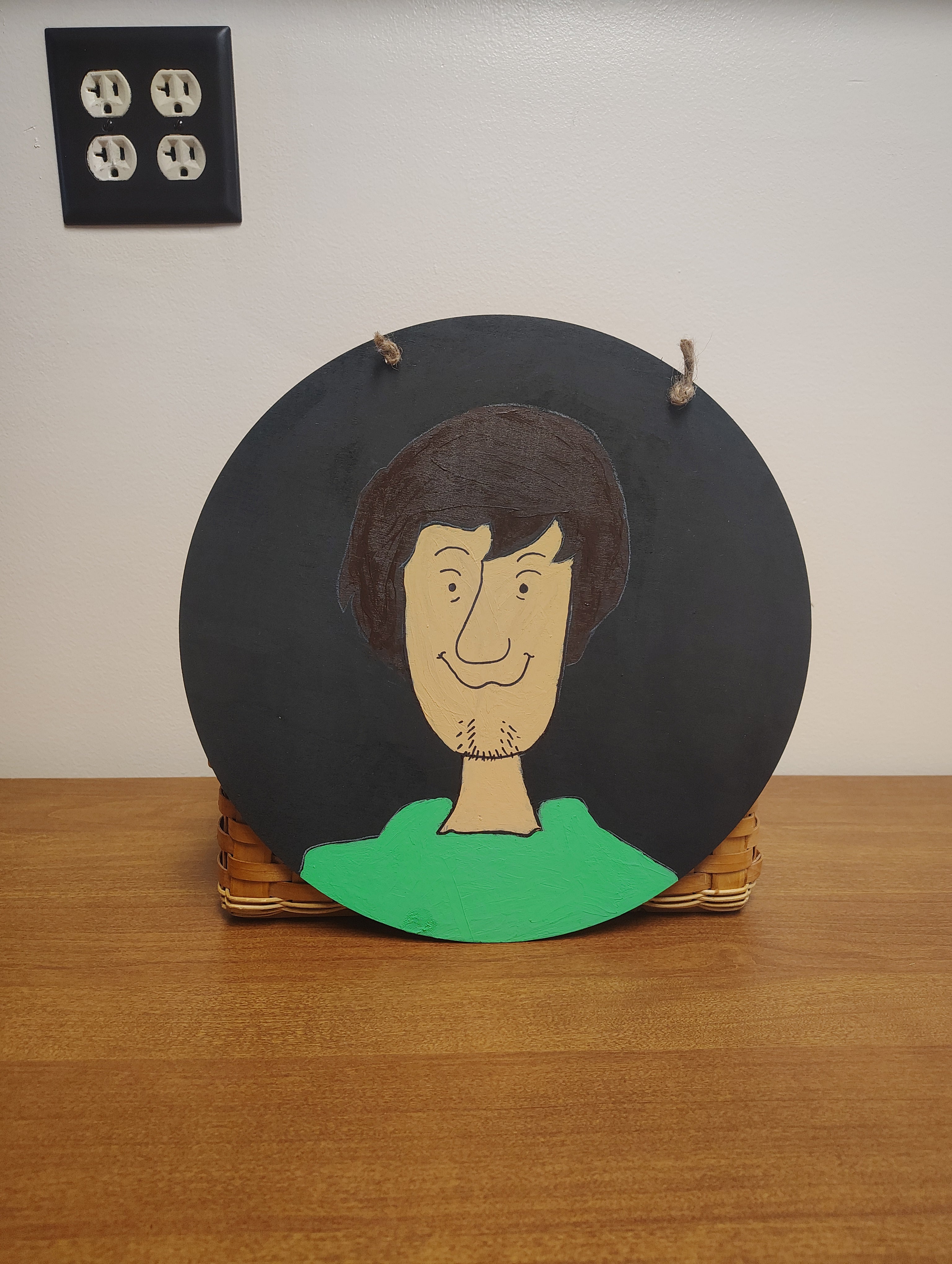 IM wooden sign painting