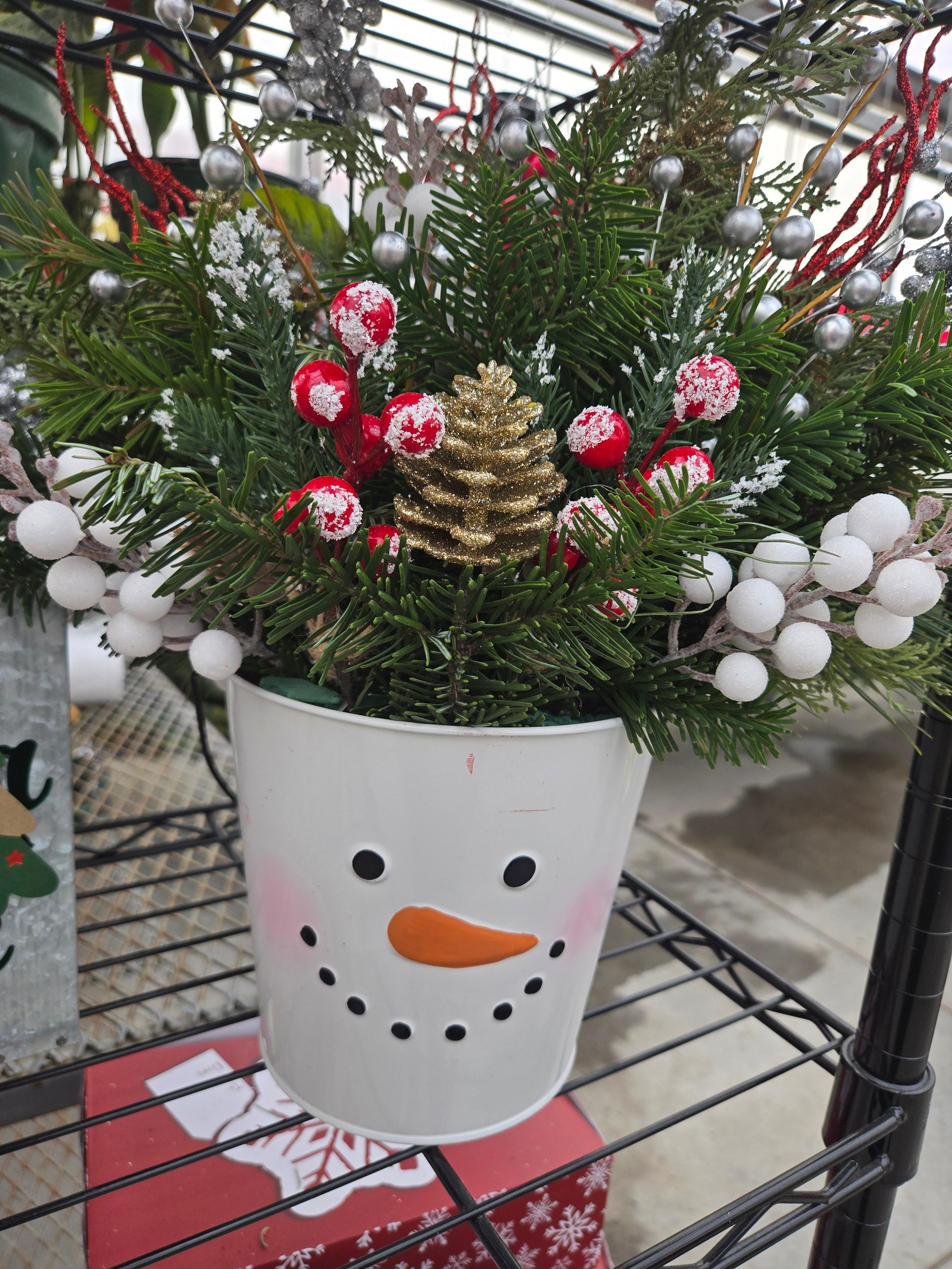 Small porch pot